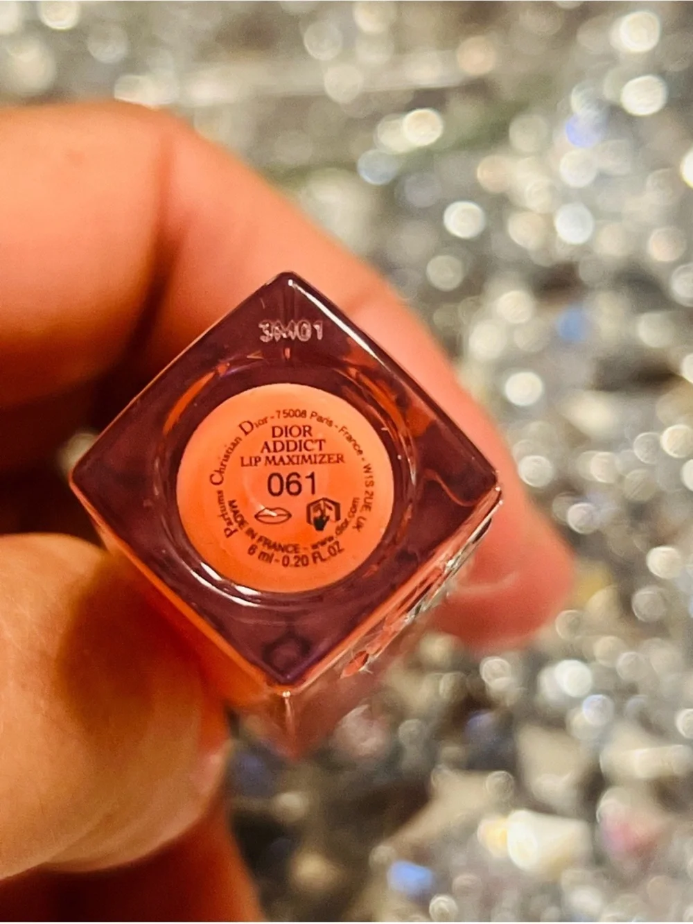 Dior Lip Gloss — Coral Peach Shine color number #061